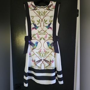 Ted Baker limited hummingbird dress size 1